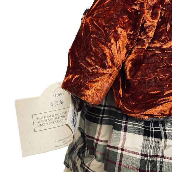 Teddy Tompkins Collectible Bear Isabella Primitive Country Farmhouse Decor 23" - Picture 8 of 12